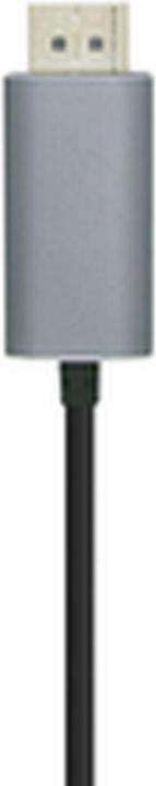 Actual product image Aisens A109-0395 Video Cable Adapter 1.8 m DisplayPort USB Type-C Aluminium (1.80 m)