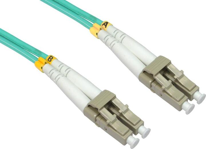 Actual product image Cables Direct CDL 3m OM4 Fibre Optic Cable LC-SC