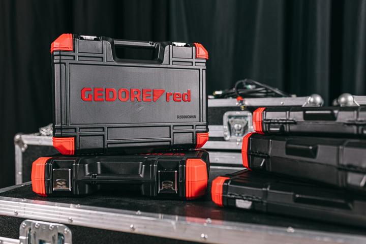 Actual product image Gedore Red red Socket spanner set, 94-piece, With reversible ratchets, ratchets, socket spanner and bit set