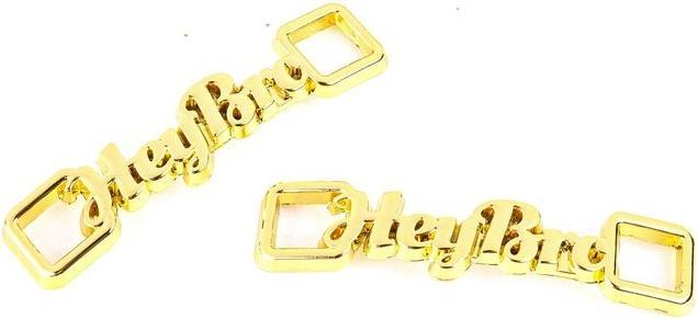 Immagine prodotto LaceGodZ 1 Paar "Hey Bro" Schnürsenkel Clips (3.76 cm)