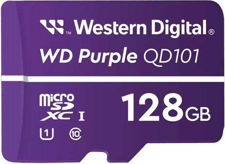 WD Purple Sc Qd101 128 Gb (128 GB, microSDXC, U1, UHS-I)