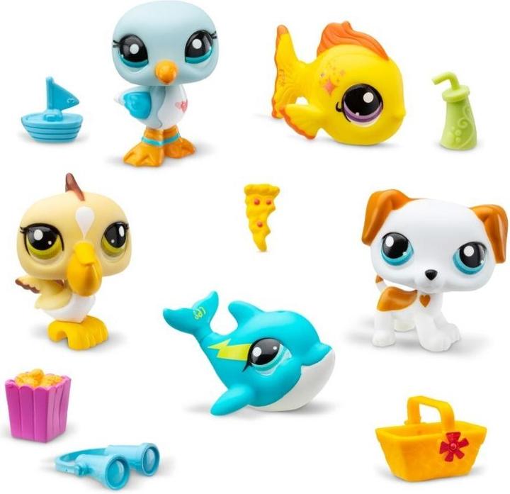 Produktbild Littlest Pet Shop - BEACH BESTIES COLLECTORS 5 PK (00517)