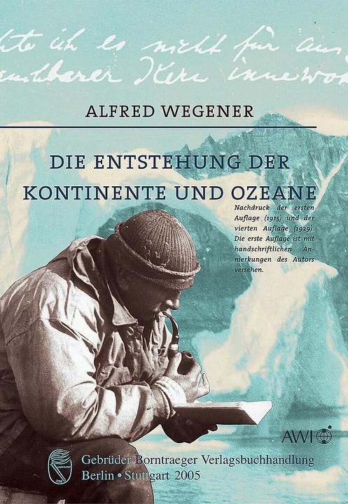 Produktbild Die Entstehung der Kontinente und Ozeane (Deutsch, Alfred Wegener, 2005)