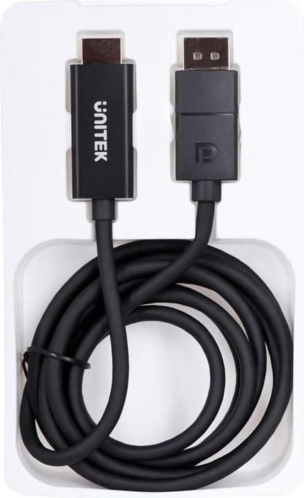 Image du produit Unitek Câble DisplayPort - HDMI 1.8m czarny (V1608A) (1.80 m)