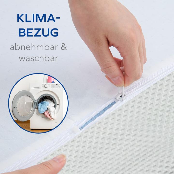 Actual product image Mlily Plus" mattress topper, 7 cm thick (80 x 190 cm)