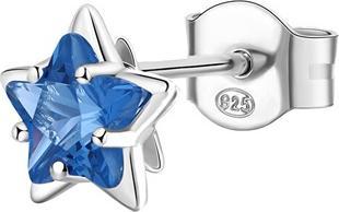 Brosway - Silver single earring Star Fancy Freedom Blue FFB91