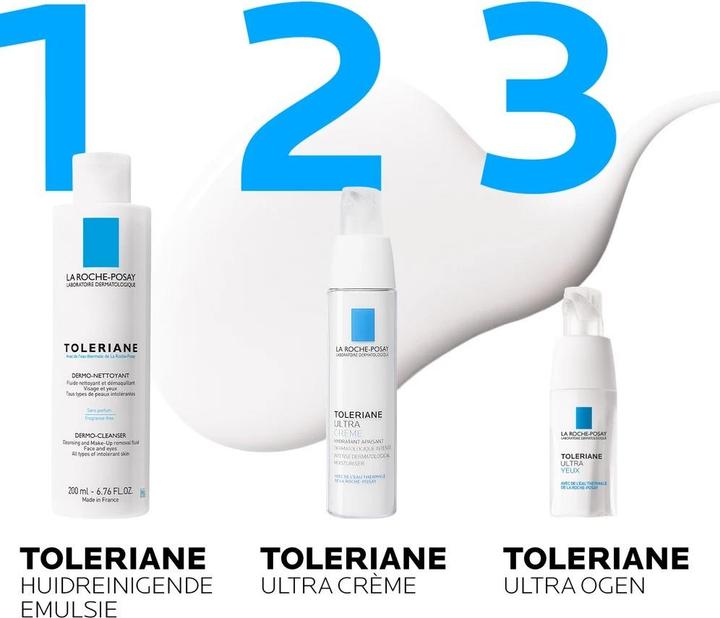 Produktbild La Roche Posay Toleriane Reingungsfluid Gesichtsreinigung für empfindliche, trockene Haut (Make-Up Entferner, 200 ml)