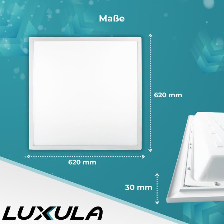 Produktbild Luxula LED BackLit Panel, 62x62, Anti-Blend-Eigenschaft (4400 lm)
