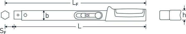 Actual product image Stahlwille Torque wrench service MANOSKOP® | 730/5 Quick (6 Nm, 50 Nm)