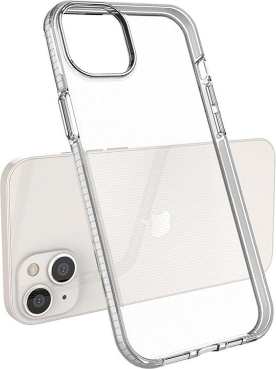 Image du produit Hurtel Spring Case Case pour iPhone 14 Plus étui en silicone avec un cadre noir (Apple iPhone 14 Plus)