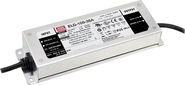 Produktbild MeanWell Dimmable LED Driver IP65 54V 1.78A 96W