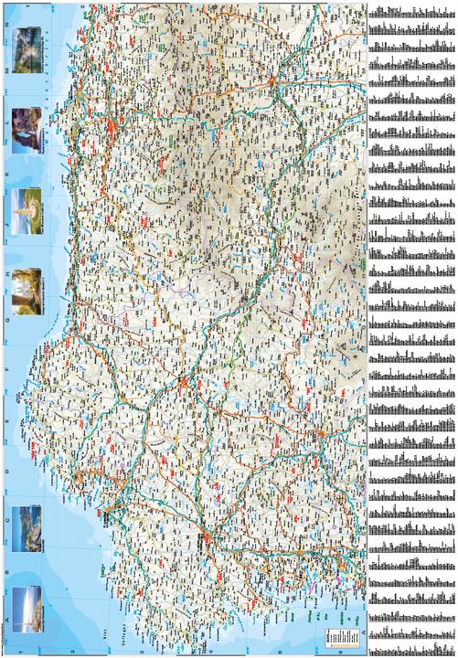 Immagine prodotto Mappa Spagna Nord/via di Giacobbe 1 : 350.000 350000