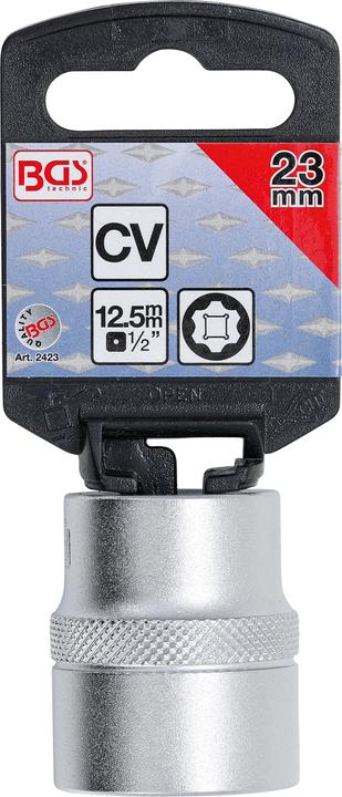 Actual product image BGS Socket, Super Lock 12.5 mm (1/2") Drive 23 mm (23 mm)