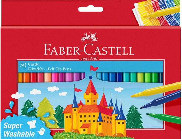 Produktbild Faber-Castell Fasermaler (50x)