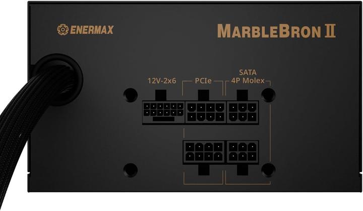 Actual product image Enermax Alimentation ATX MarbleBron II - 850W (Noir) (850 W)