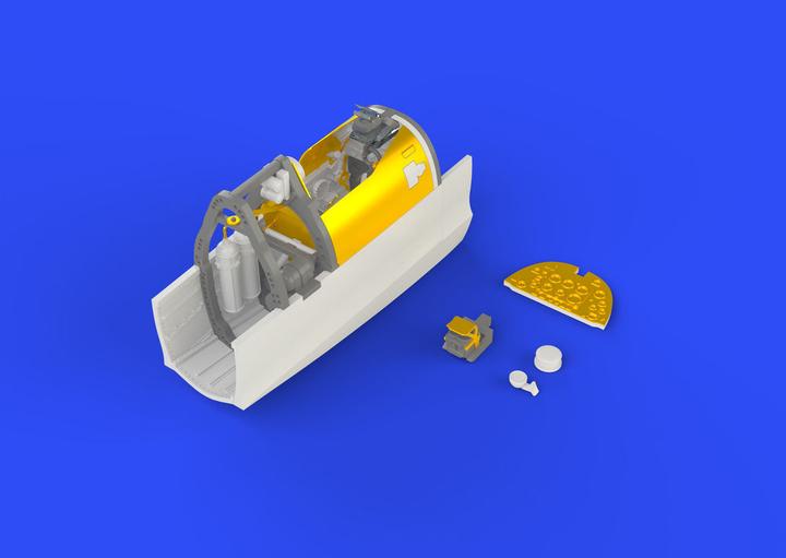 Actual product image Eduard Spitfire Mk.IX cockpit for