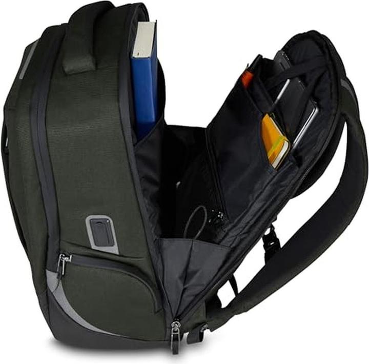 Produktbild Invicta Unisex-Rucksack mit Laptopfach, USB-Anschluss und wasserabweisender Verarbeitung (20 l)