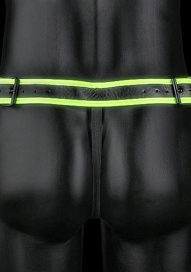 Produktbild Ouch! Buckle Jock Strap - Glow in the Dark (L)
