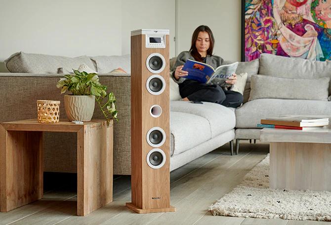 Actual product image Thomson Sound Tower 60w Cd Usb Sd (1 pcs., 60 W)