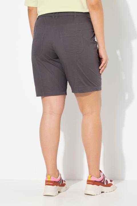 Produktbild Ulla Popken Cargo-Bermuda, Komfortbund, 4-Pocket-Schnitt (56)