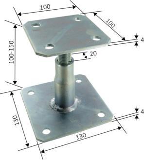 Immagine prodotto Simpson Sst Piede di supporto SST APB100/150Z (Piede d'appoggio, 1 pz.)