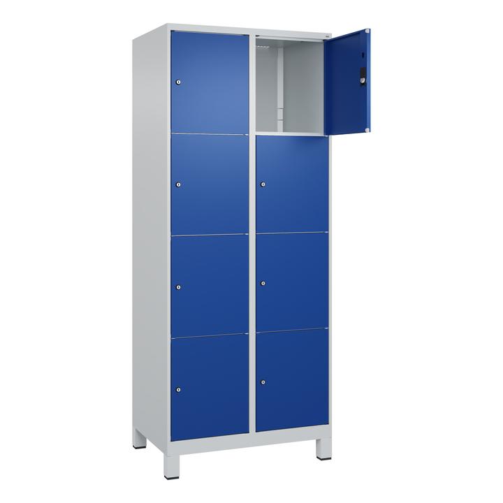 Produktbild C+P Fächerschrank Classic Plus, 4 Fächer übereinander, Abteilbreite 40 cm, mit Füssen (80 cm, 195 cm)