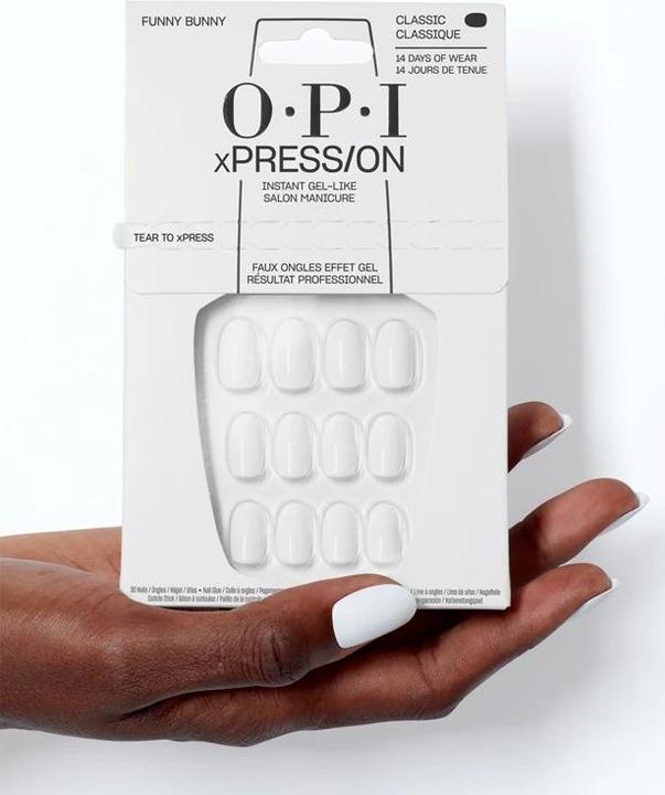 Immagine prodotto OPI Xpress/On Nail Art (Unghie artificiali, Bianco)