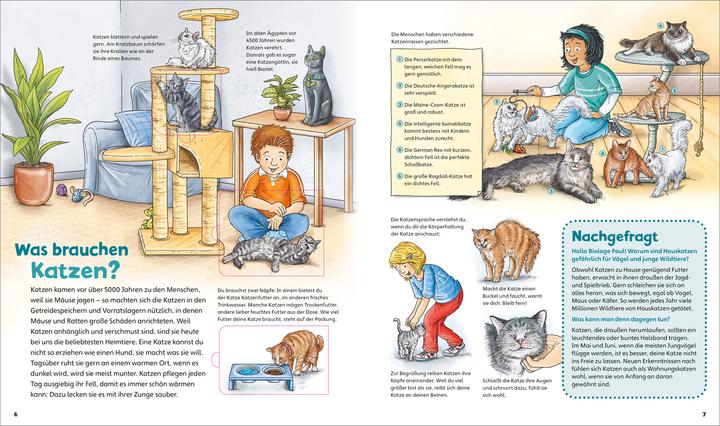 Produktbild Tessloff WAS IST WAS Junior Meine liebsten Haustiere (Deutsch, Bärbel Oftring, 2021)