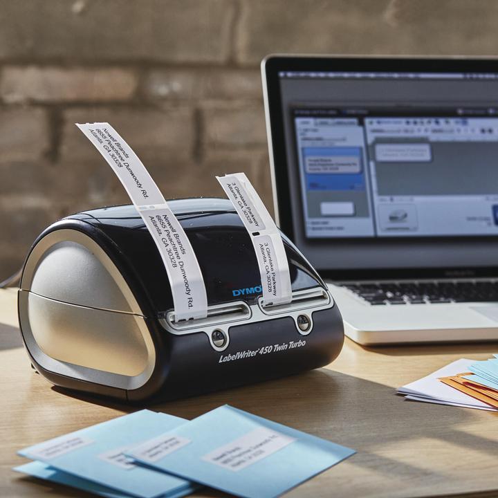 Image du produit Dymo Machine à écrire les étiquettes 450 Twin Turbo (300 dpi)