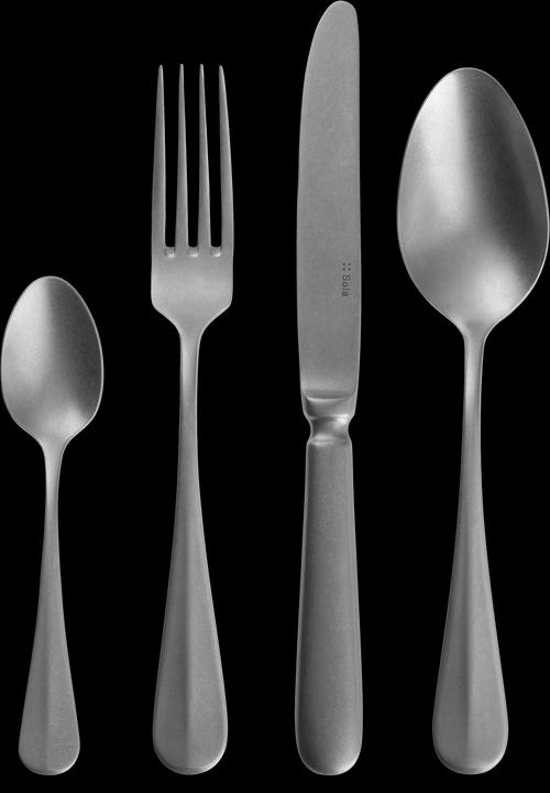 Sola Baguette Vintage Dessert/Brunchbesteck (24 Stück, Besteck Set)