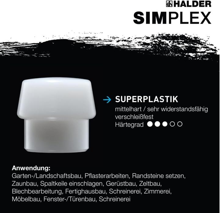 Produktbild Halder Vorschlaghammer SIMPLEX (7900 g)