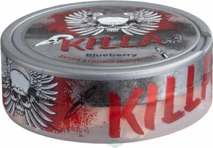 Produktbild Killa Blueberry Extra Strong Nicopods (White Portion, 16 mg)