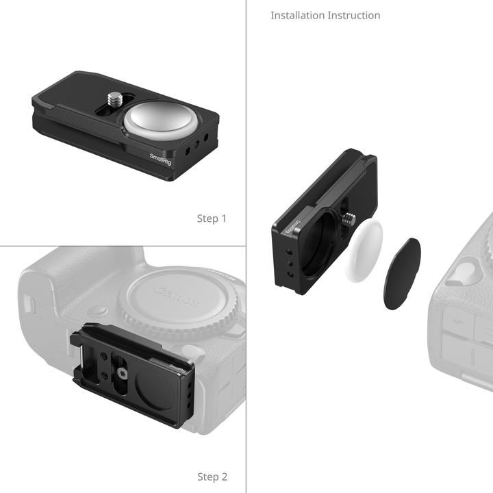 Produktbild SmallRig Arca-Swiss Mount Plate for AirTag for Canon