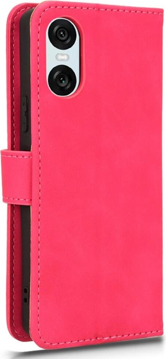 Actual product image Cover-Discount Sony Xperia 10 VI - Suede look case in vintage design (Sony Xperia 10 VI)