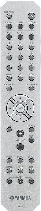 Produktbild Yamaha Mcr-N870dab (CD Player, WLAN, Bluetooth, Multiroom, Airplay, Spotify Connect, 2x 70 W)
