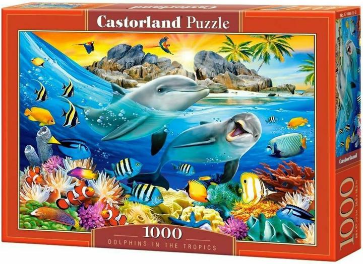 Castorland Dolphins in the Tropics Puzzle 1000 Teile (1000 Teile)