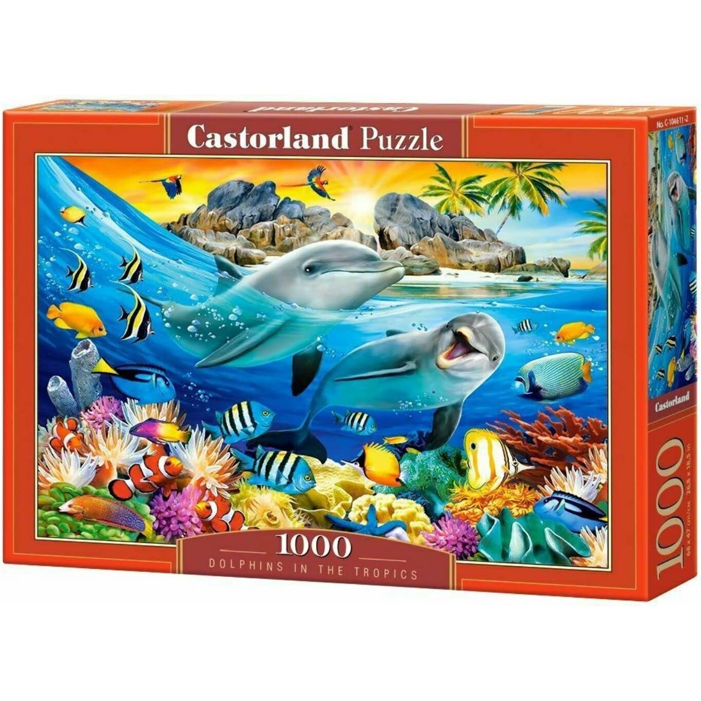 Castorland Dolphins in the Tropics Puzzle 1000 Teile (1000 Teile)