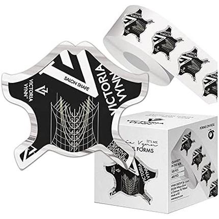 Produktbild Visconti Di Modrone Victoria Vynn Nagelformen Schwarz 50 Stk. (Kunstnägel, Schwarz)