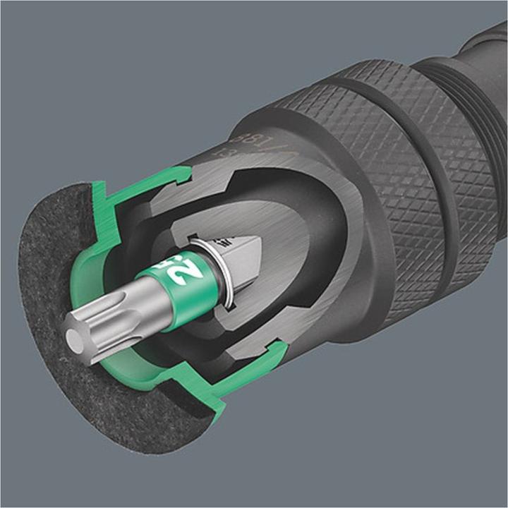 Actual product image Wera Terrassenbau-Set T 1 (1/2", 1/4", 5/16", 3/4", 3/8", 140mm)