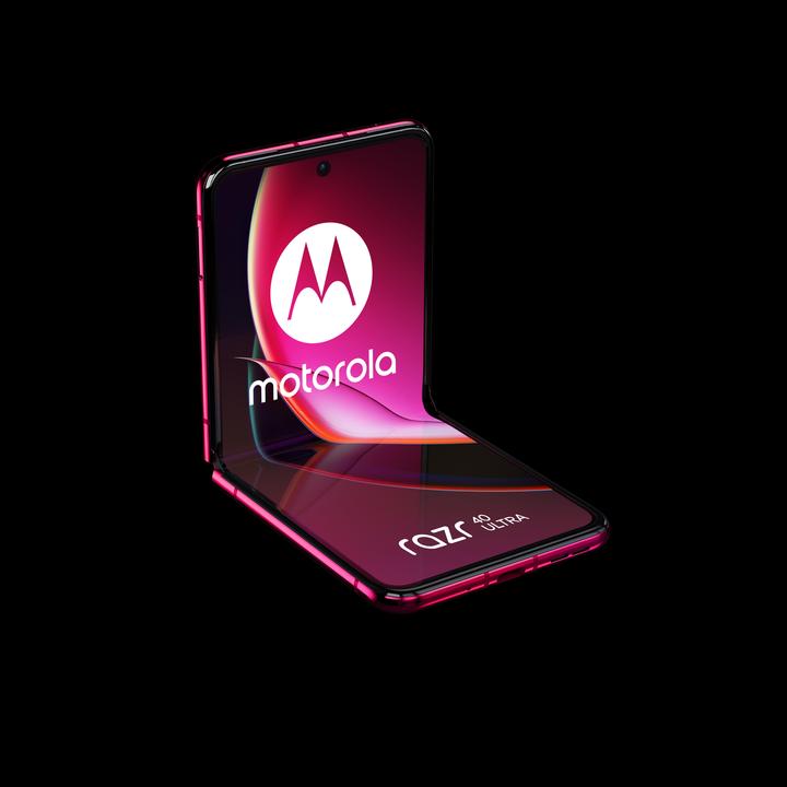 Actual product image Motorola Razr 40 Ultra (256 GB, Viva Magenta, 6.90", SIM + eSIM, 5G)