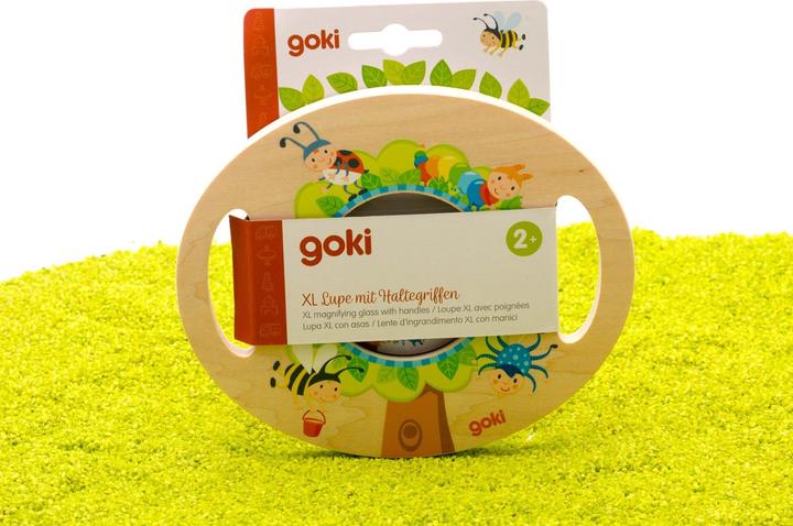 Immagine prodotto Goki Lente d'ingrandimento XL con manici, età consigliata a partire da: 2 anni