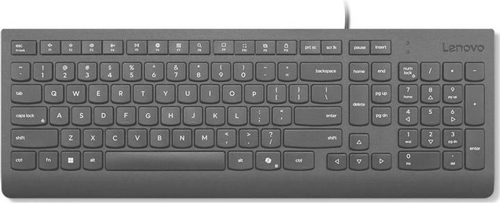 Produktbild Lenovo Essential Wired Keyboard Black - German 129 (DE, Kabelgebunden)