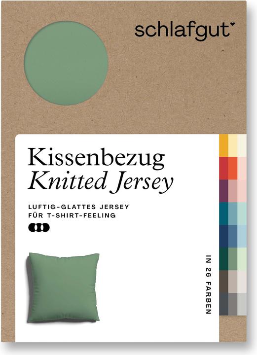 Actual product image schlafgut Knitted Jersey (Duvet cover, 80 x 80 cm)