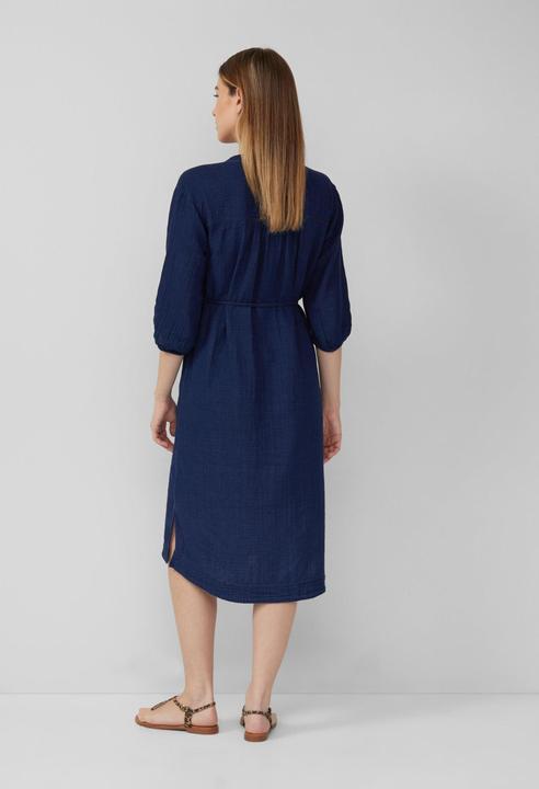 Image du produit s.Oliver Kleid Indigo dyed Midikleid mit Eingrifftaschen (32)
