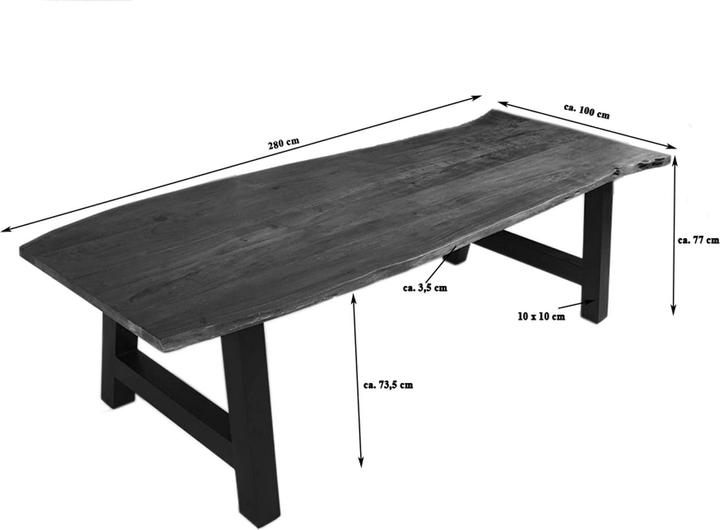 Image du produit SAM Adelaide (280 x 100 x 77 cm)