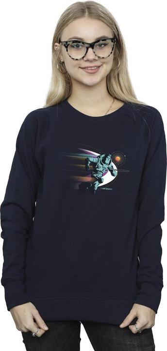 Actual product image Disney Womens/Ladies Lightyear Running Buzz Sweatshirt (XXL)