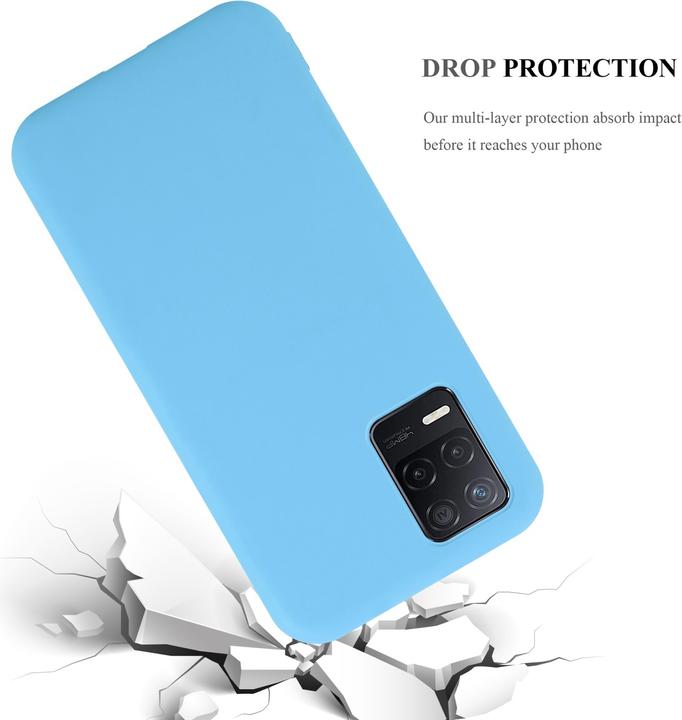 Image du produit Cadorabo TPU Candy Housse pour Realme 8 5G / V13 / Q3 / Q3i / Narzo 30 5G (Realme 8 5G, Realme Narzo 30 5G)