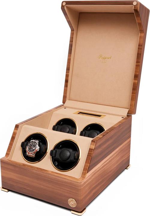 Produktbild Rapport London Perpetua III Quad Watch Winder Touch Screen Walnut (4x)
