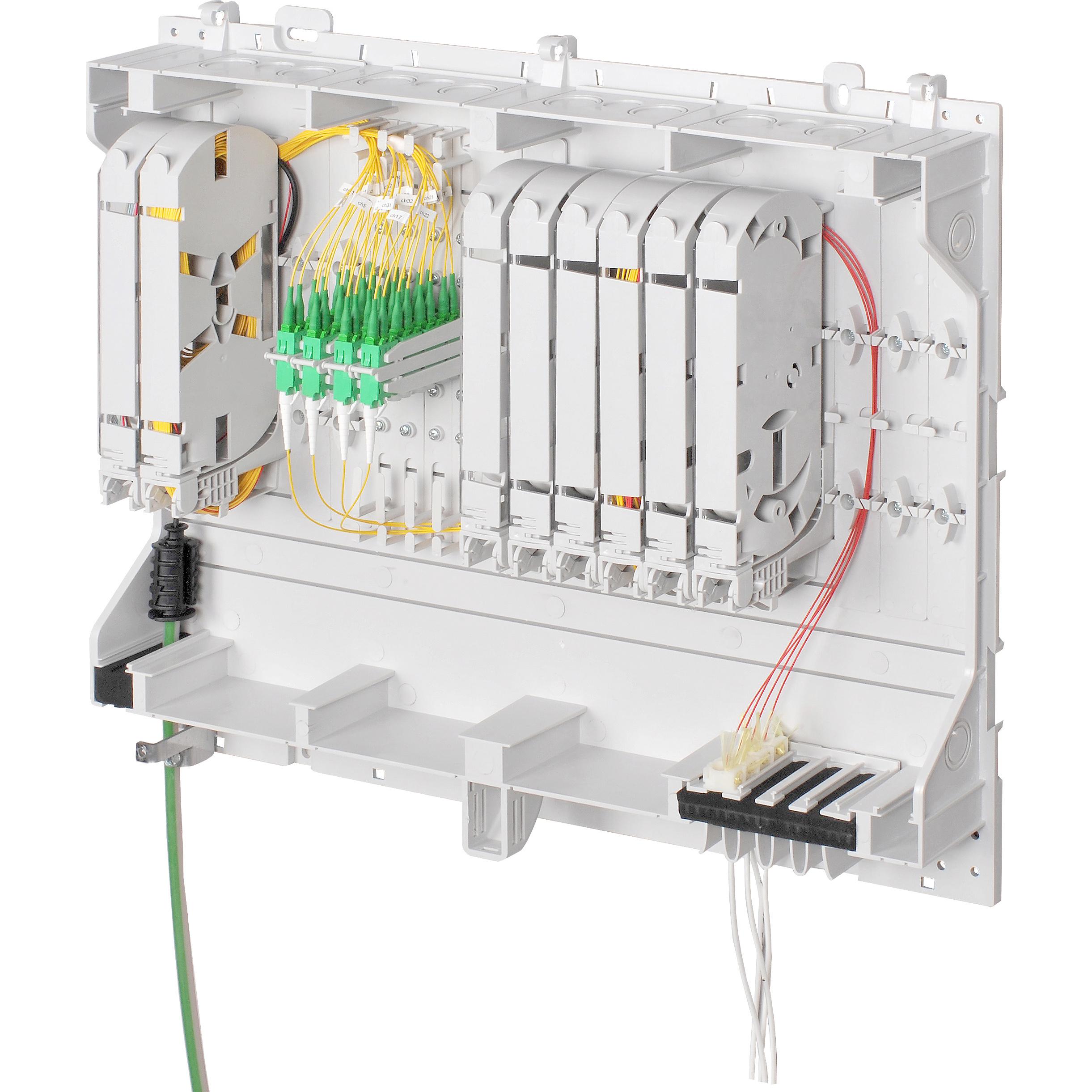 Corning BAT-Box 9-12WE Gr.X 50 Fasern BAT-XGE-050B3-022-WE, Server Zubehör, Grau