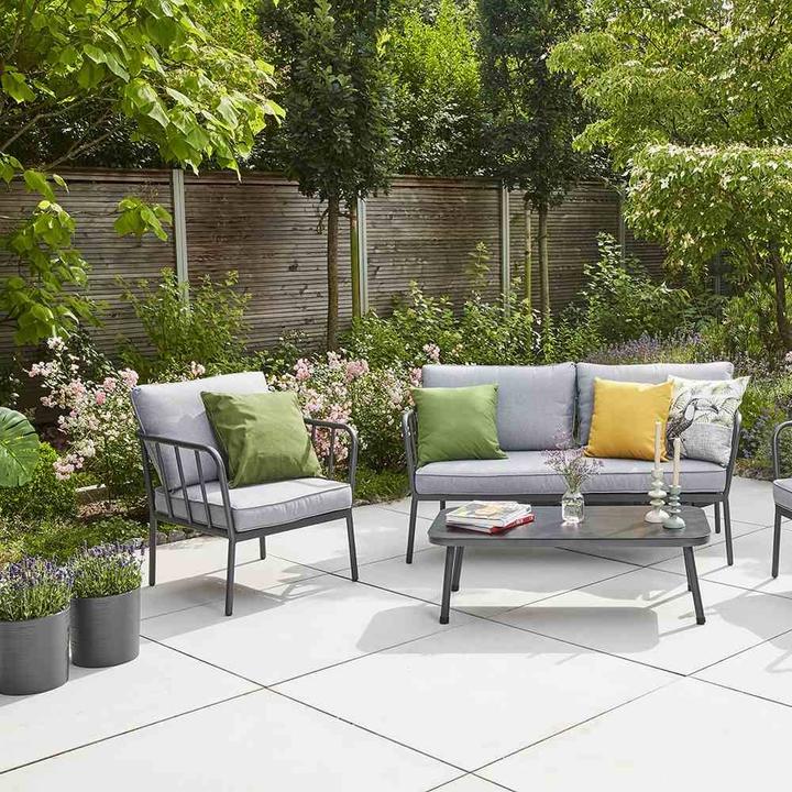 Immagine prodotto Siena Garden Fioriera Lens in plastica grafite 25 cm